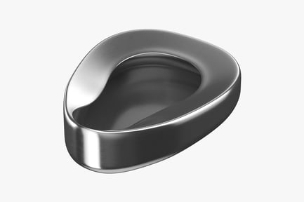 Preview: Stainless Steel Bedpan for Healthcare