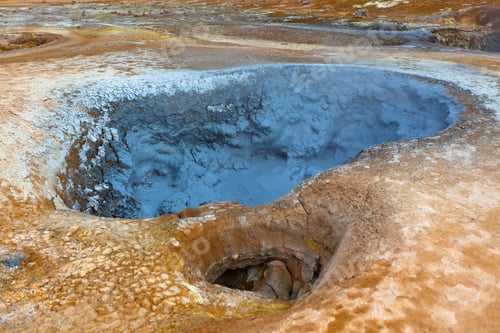 Preview: Hot Mud Pots in the Geothermal Area Hverir, Iceland
