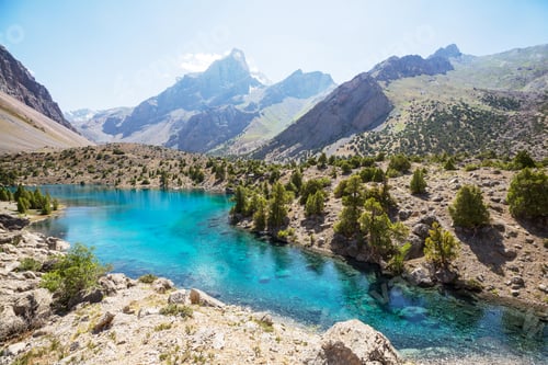 Preview: Fann mountains lake