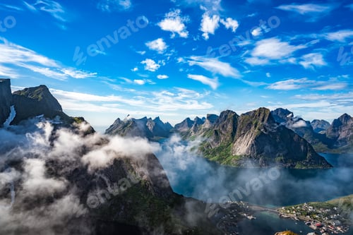 Preview: Lofoten is an archipelago in the county of Nordland, Norway.