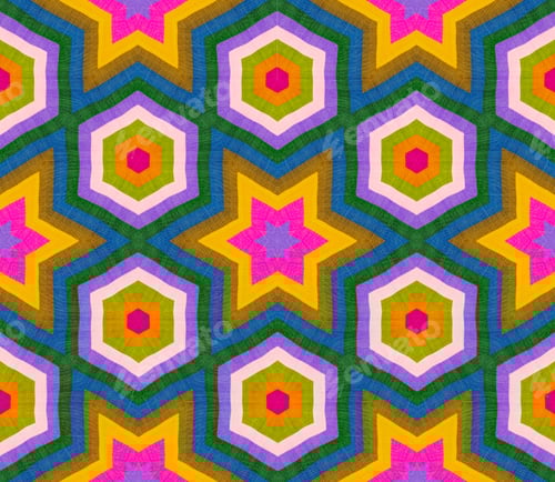 Preview: Abstract kaleidoscope or endless pattern.