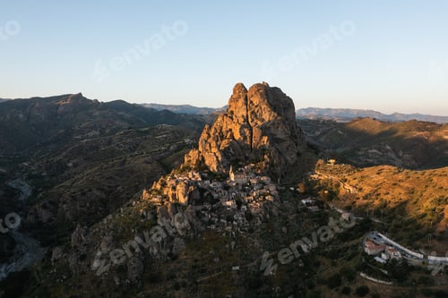 Preview: Pentidattilo ancient village of Calabria Italy