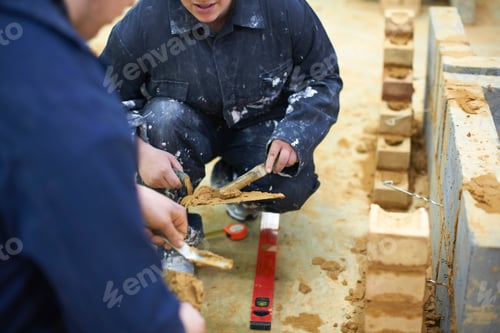 Preview: Student learning how to do building work