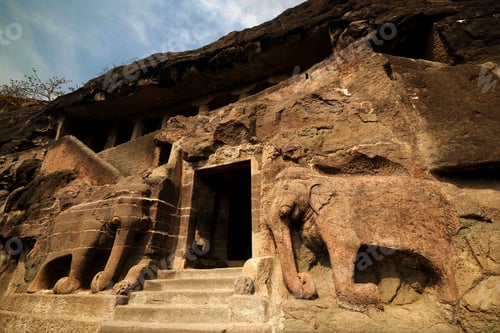 Preview: Ajanta caves, Maharashtra, India, UNESCO World Heritage Site.