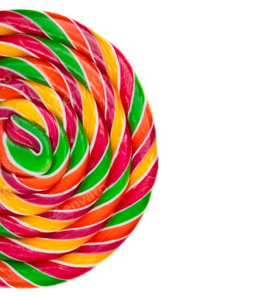 Preview: Lollipop candy, rainbow colours