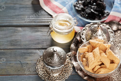 Preview: sunflower halva on the table