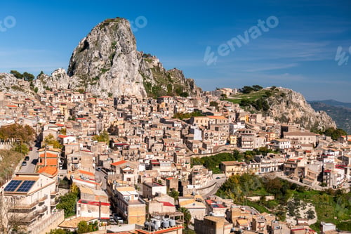 Preview: Caltabellota, Sicily, Italy Historic Town in Sicily