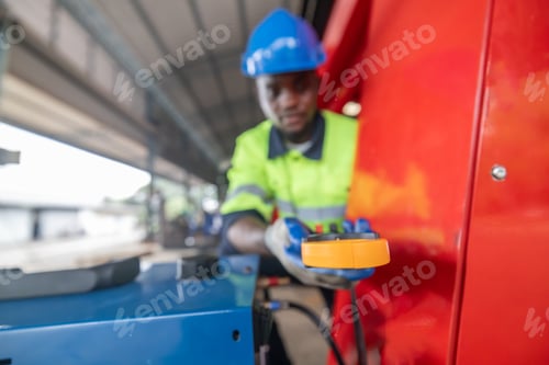 Preview: A Robotic engineer maintain, monitor and checks electrical systems, adhering to safety procedures.