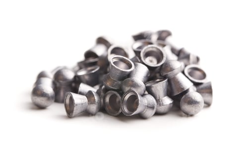 Preview: Lead airgun pellets.