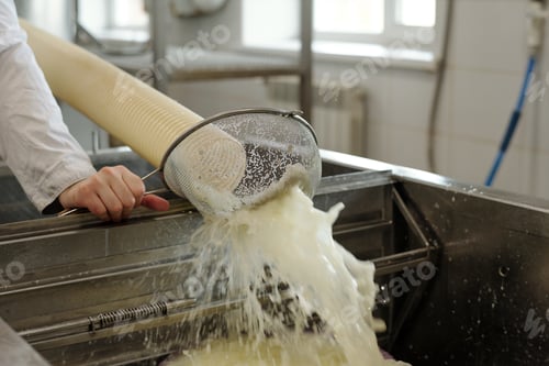 Preview: Straining Liquid in Food Production Process
