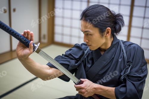 Preview: Samurai training in a traditional dojo in Tokyo