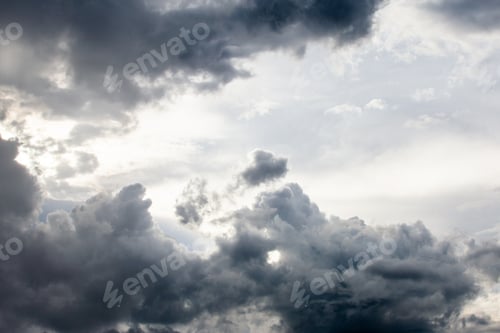 Preview: thunder storm sky Rain clouds