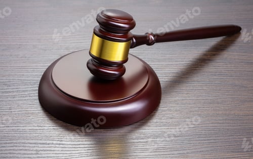 Preview: judge's gavel on table