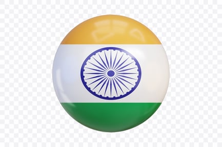 Preview: 3D India Flag