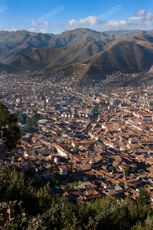 Preview: City of Cuzco in Peru - South America