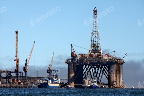 Preview: Offshore Drilling Rig - Walvis Bay - Namibia