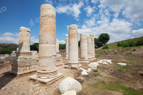 Preview: The Temple of Artemis. Sardes Ancient city. Manisa, Turkey. UNESCO World Heritage Tentative List.