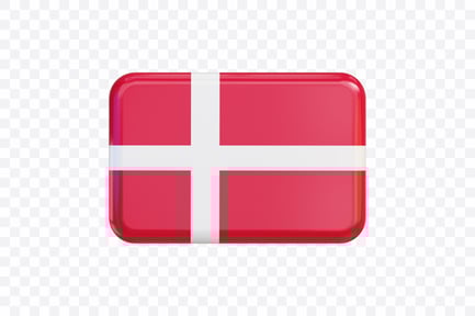 Preview: Denmark Flag Banner