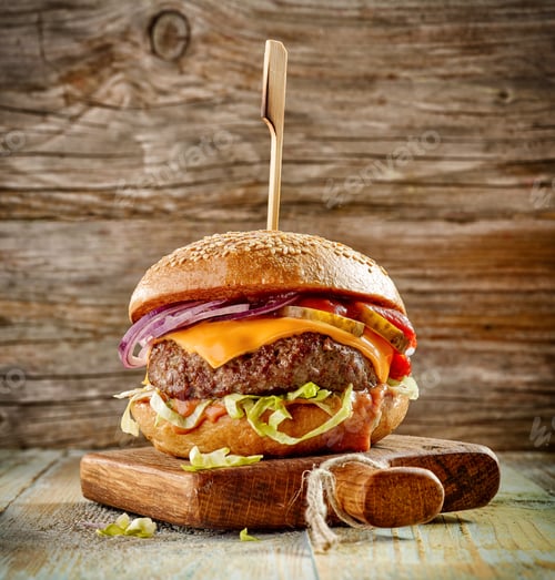Preview: fresh tasty burger