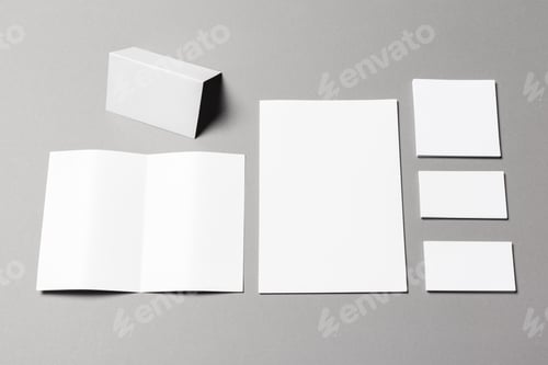 Preview: Mock up on grey background