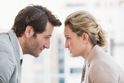 Preview: Casual Business Colleagues In Argument At Work