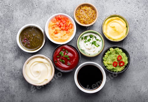 Preview: Assortment of sauces