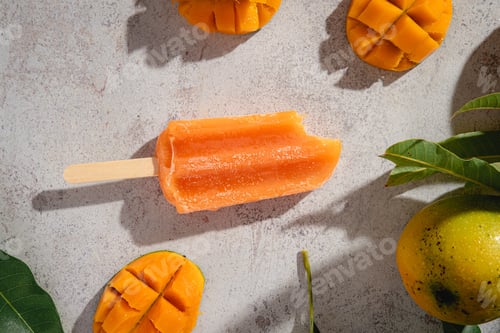 Preview: Refreshing mango ice cream