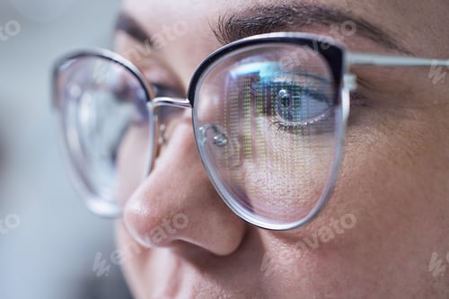 Preview: Focused on her next discovery. Closeup shot of a young female lab technicians face.