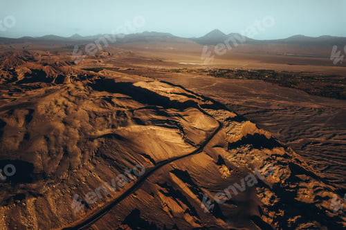 Preview: Beautiful view Valle de la Luna Moon Valley San Pedro de Atacama Desert Chile