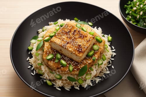 Preview: Asian Fast Food: Sesame Crusted Tofu and Spring Onion