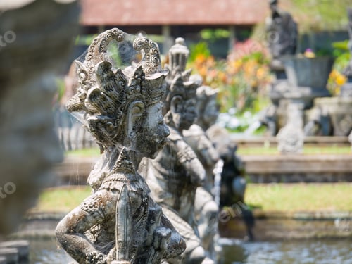 Preview: Sculpture in Taman Ujung Water Palace , Bali
