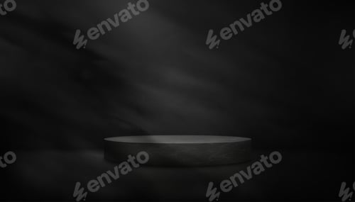 Preview: Cement texture with leaves shadow overlay on wall Background,Black Concrete rough surface floor