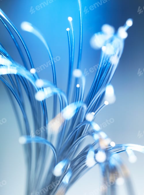 Preview: Bundle of fibre optic cables