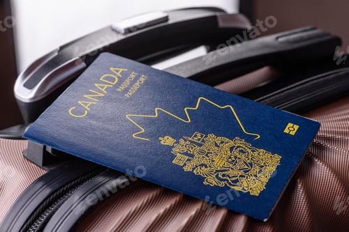 Preview: International passport of a citizen of Canada