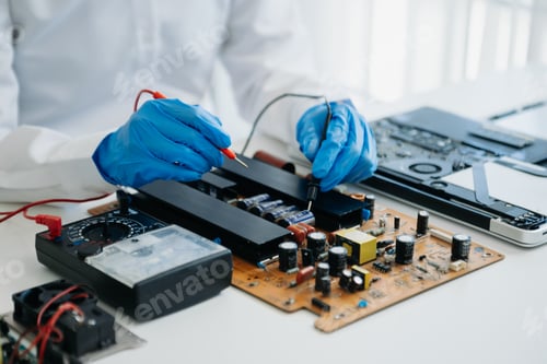 Preview: Electronics technician, electronic engineering electronic repair,electronics measuring and testing,