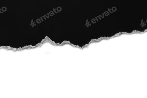 Preview: realistic, ripped paper, page, torn, sheet