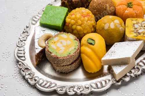 Preview: Assorted Indian Mithai