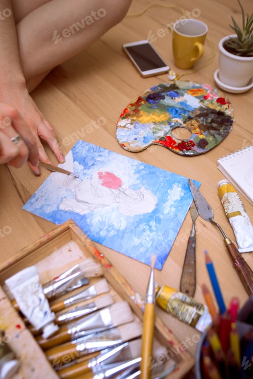 Preview: creativity and painting