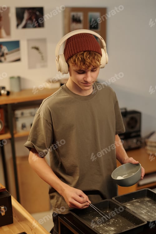 Preview: Photographer Listening to Music