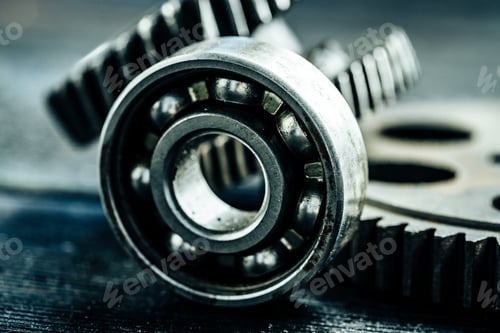 Preview: Gears from an old industrial machine