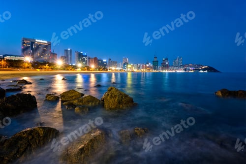 Preview: Haeundae beach in Busan, South Korea