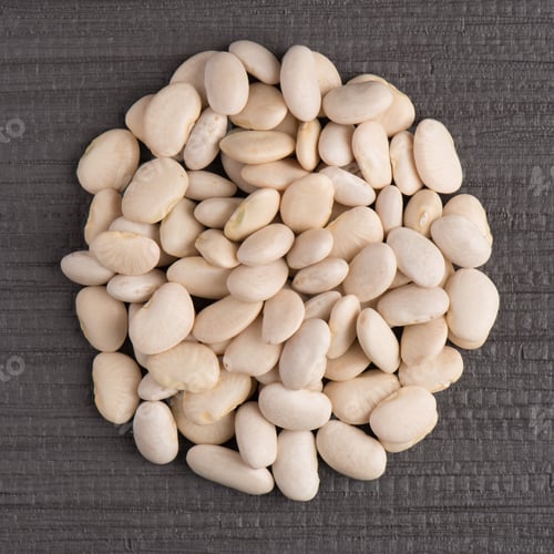 Preview: Circle of white beans