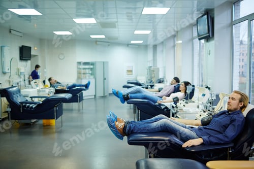 Preview: Blood transfusion center