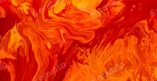 Preview: Abstract flow of liquid paints in mix