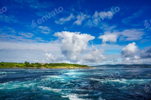 Preview: Whirlpools of the maelstrom of Saltstraumen, Nordland, Norway