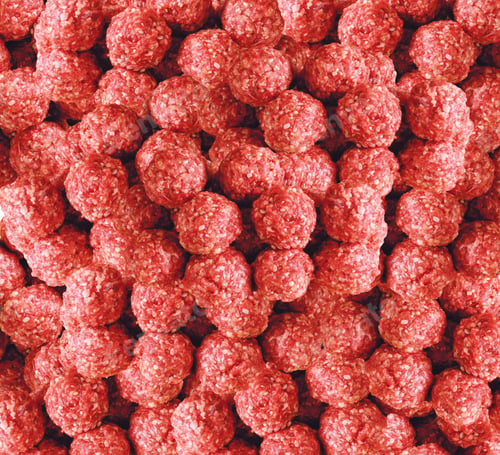 Preview: raw meatballs background