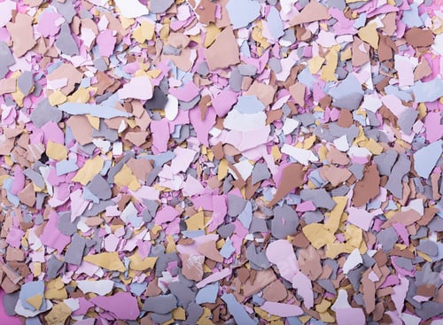 Preview: Colorful concrete chips for making terrazzo