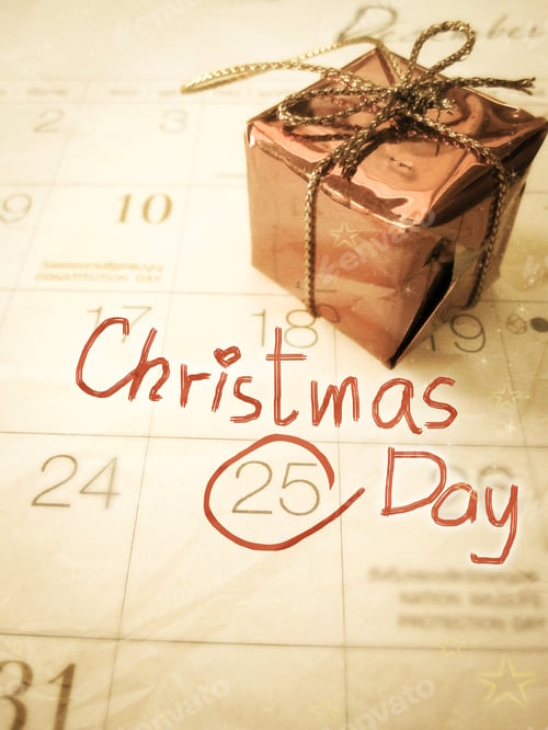 Preview: Christmas Day Highlighting On Calendar
