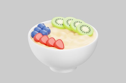 Preview: Fruit Topped Yogurt Bowl