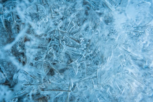 Preview: Closeup of frozen ice texture